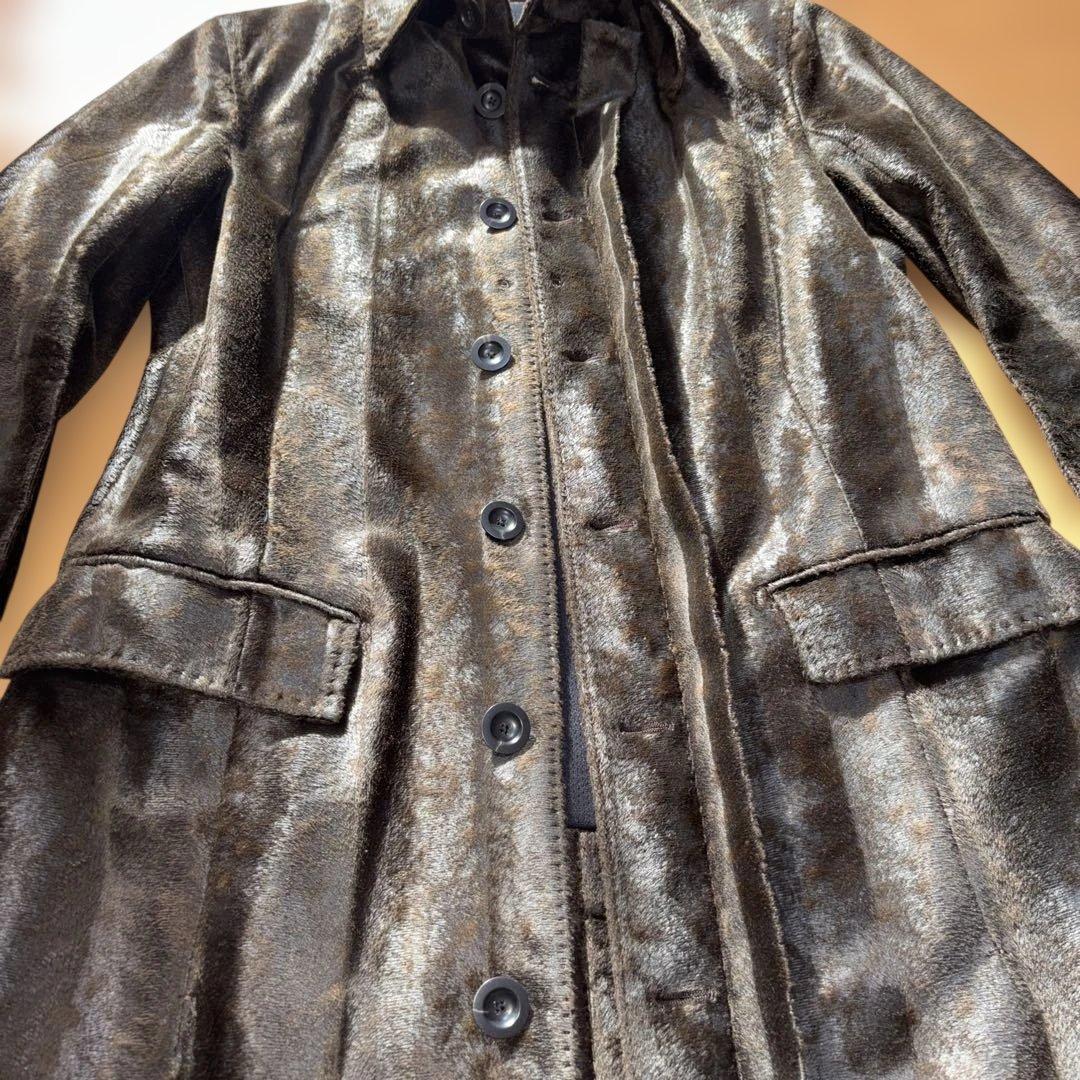 UDO EDLING ウド・エドリング♦︎フェイクファーロングコートイタリア製