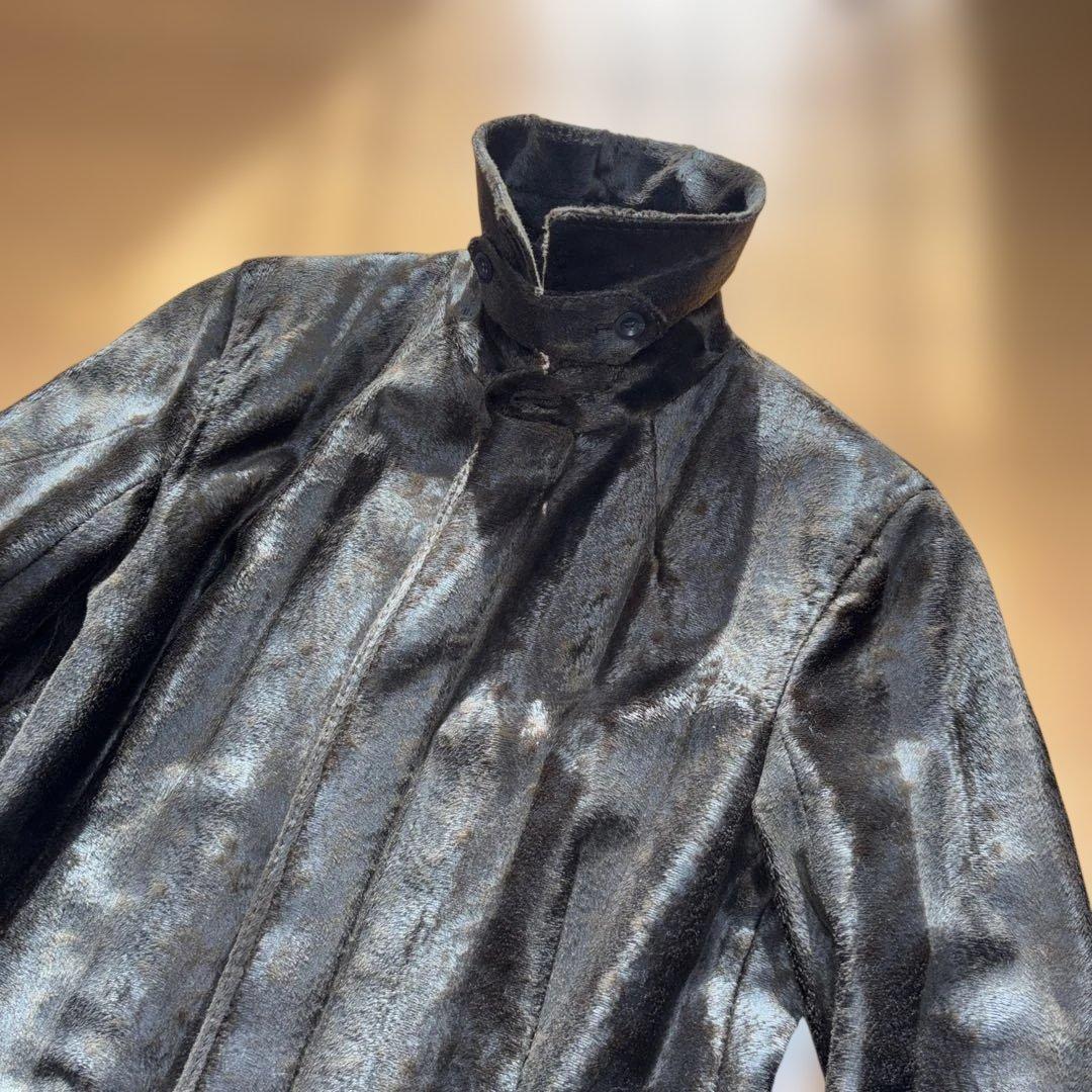 UDO EDLING ウド・エドリング♦︎フェイクファーロングコートイタリア製