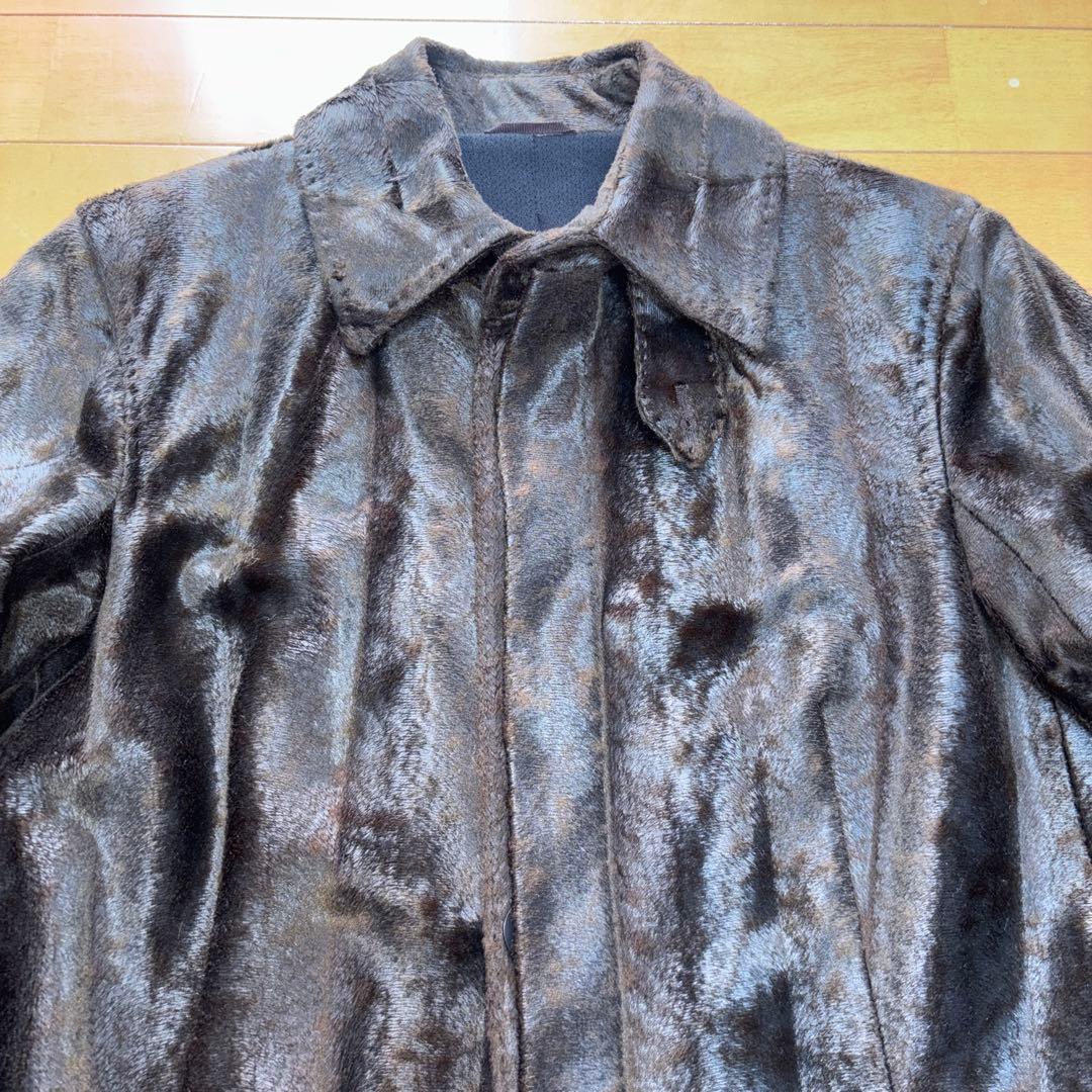 UDO EDLING ウド・エドリング♦︎フェイクファーロングコートイタリア製