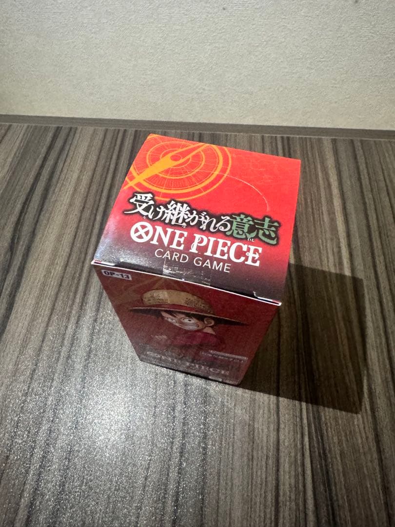 新品未開封テープ付】ワンピースカード　受け継がれる意志 1BOX