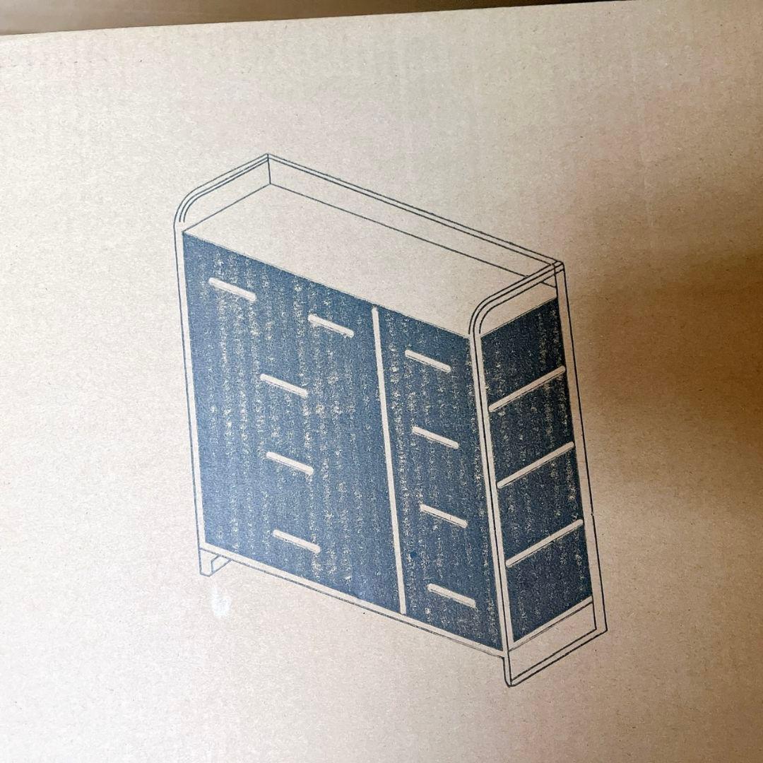 ✨チェスト タンス 収納✨リビング 3段8杯 衣類収納 引き出し付き おしゃれ