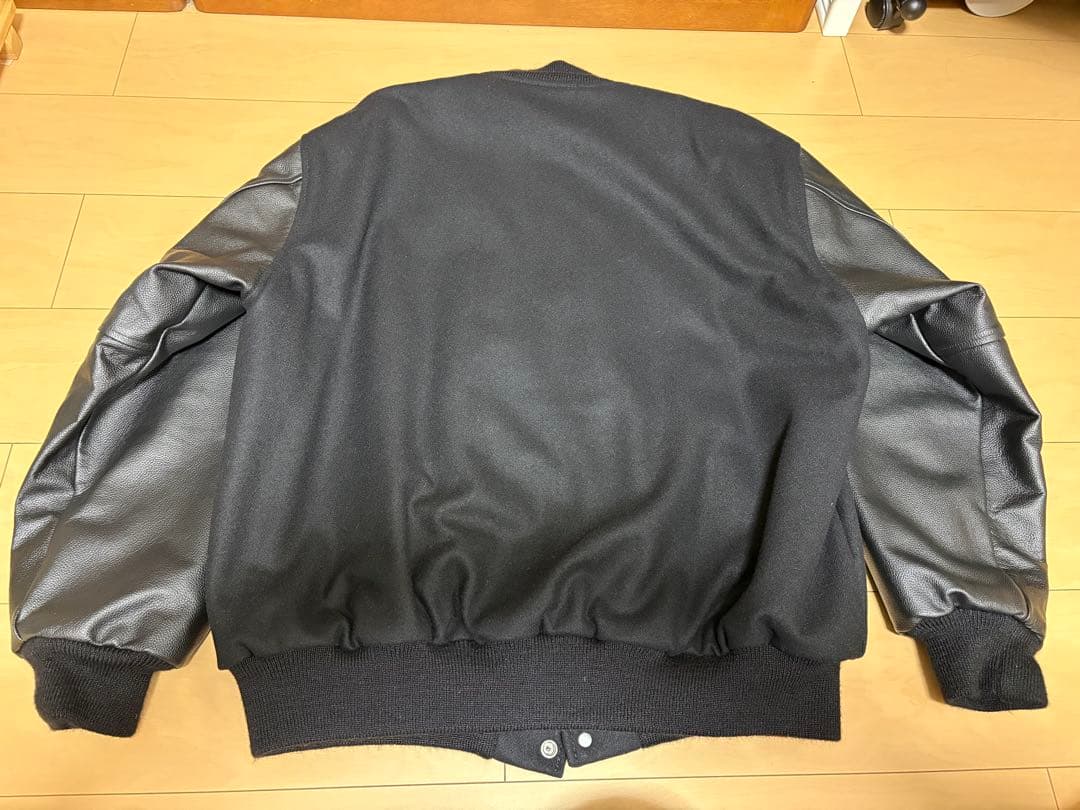 GAME Sportswear バーシティジャケット　 ブラック　最終値下げ！！