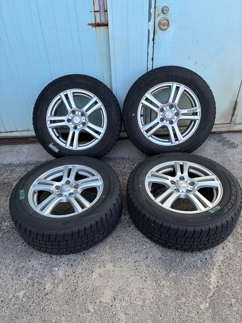 DUNLOP スタッドレスタイヤ 215/60R16 ホイールセット 16インチ