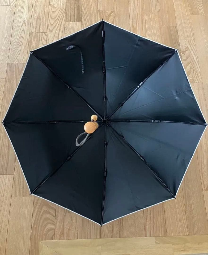 サンバリア100 折りたたみ日傘 ２段折 / moku アイボリー