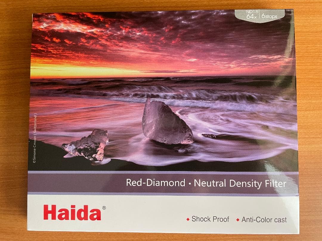 Haidaレッドダイヤモンド ND1.8 150×150mm 角型フィルター