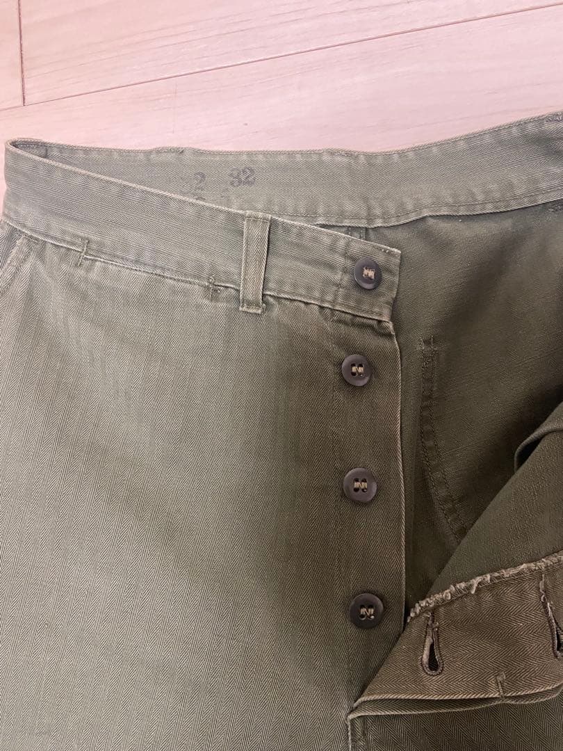 ビンテージ ヴィンテージ 50s P-53 USMC HBT トラウザー パンツ