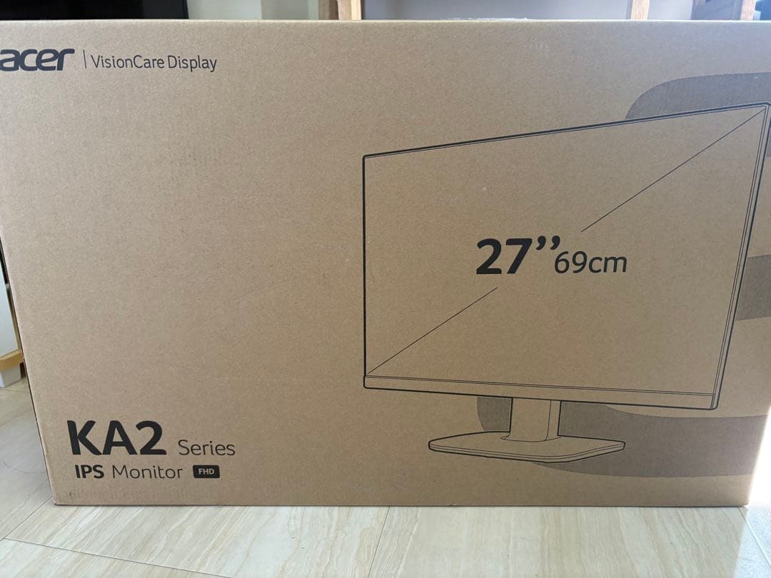 Acer KA272 Ebmix 27インチ IPSモニター