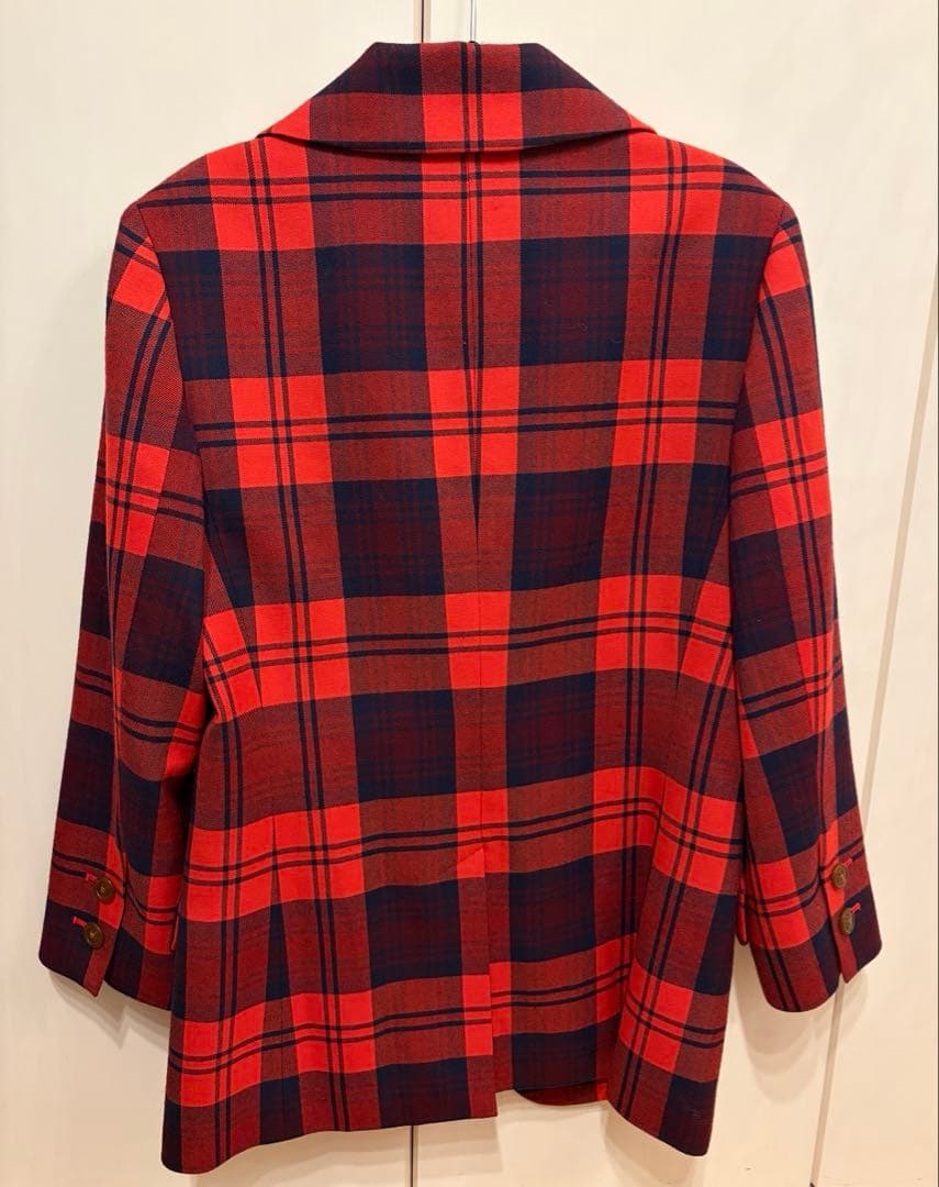レア★VivienneWestwood★タータンチェックテーラードジャケット
