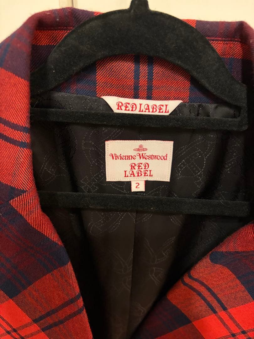 レア★VivienneWestwood★タータンチェックテーラードジャケット