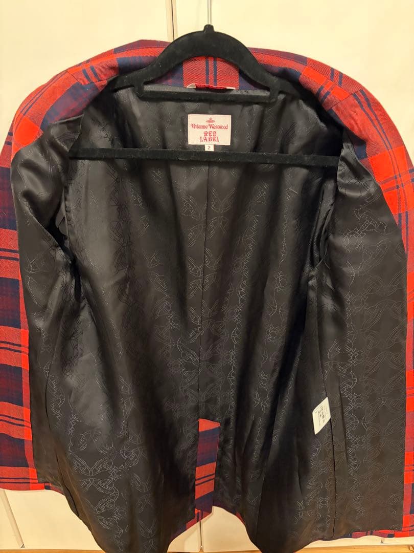 レア★VivienneWestwood★タータンチェックテーラードジャケット