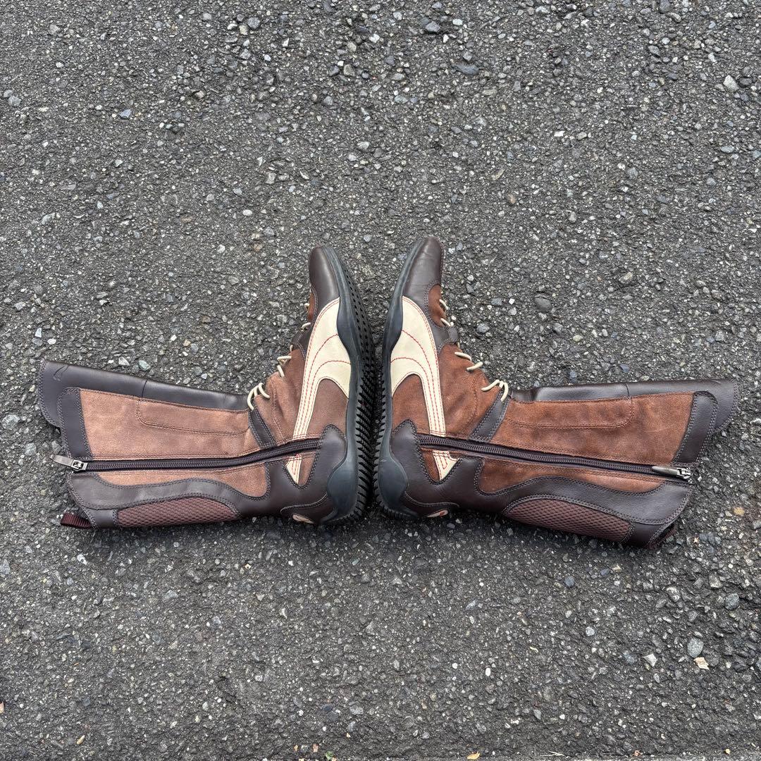 90s PUMA ボクシングシューズ レザーブーツ y2k archive 希少