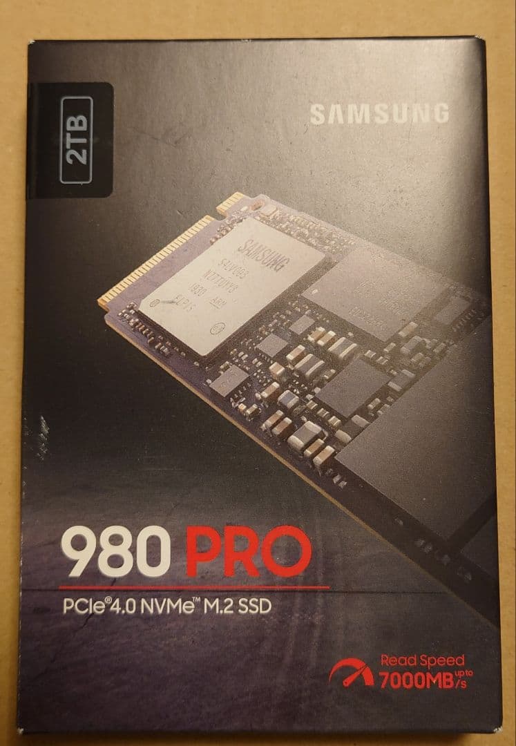 内蔵型SSD Samsung 980 PRO 2TB M.2 SSD