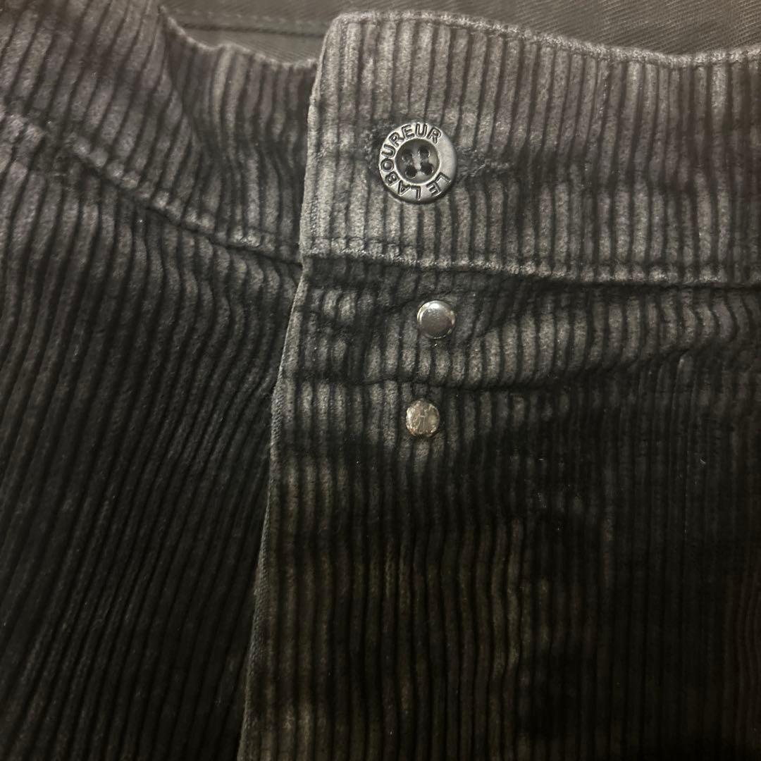 き*君様 【早い者勝ち】70s ブラックコーデュロイパンツ