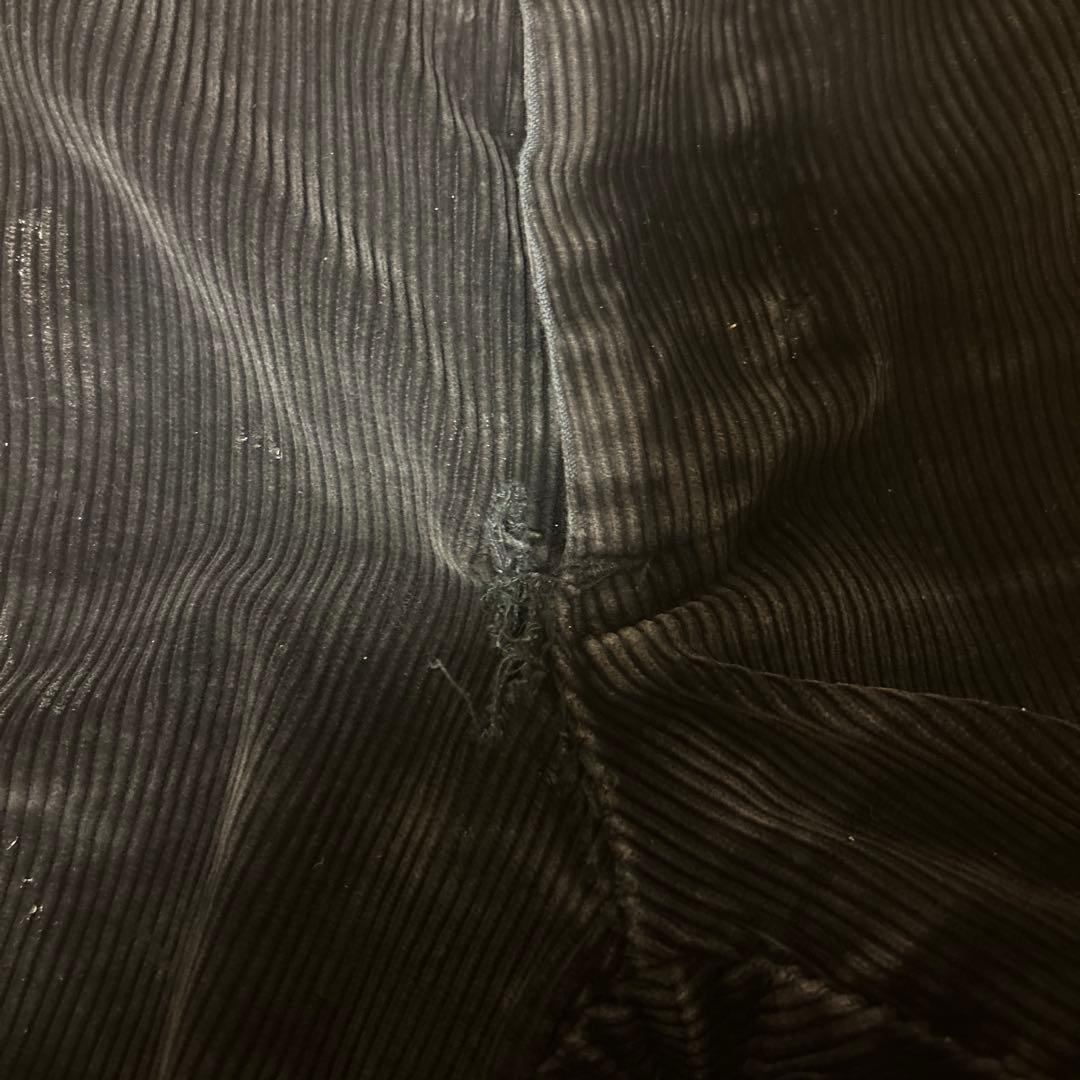 き*君様 【早い者勝ち】70s ブラックコーデュロイパンツ