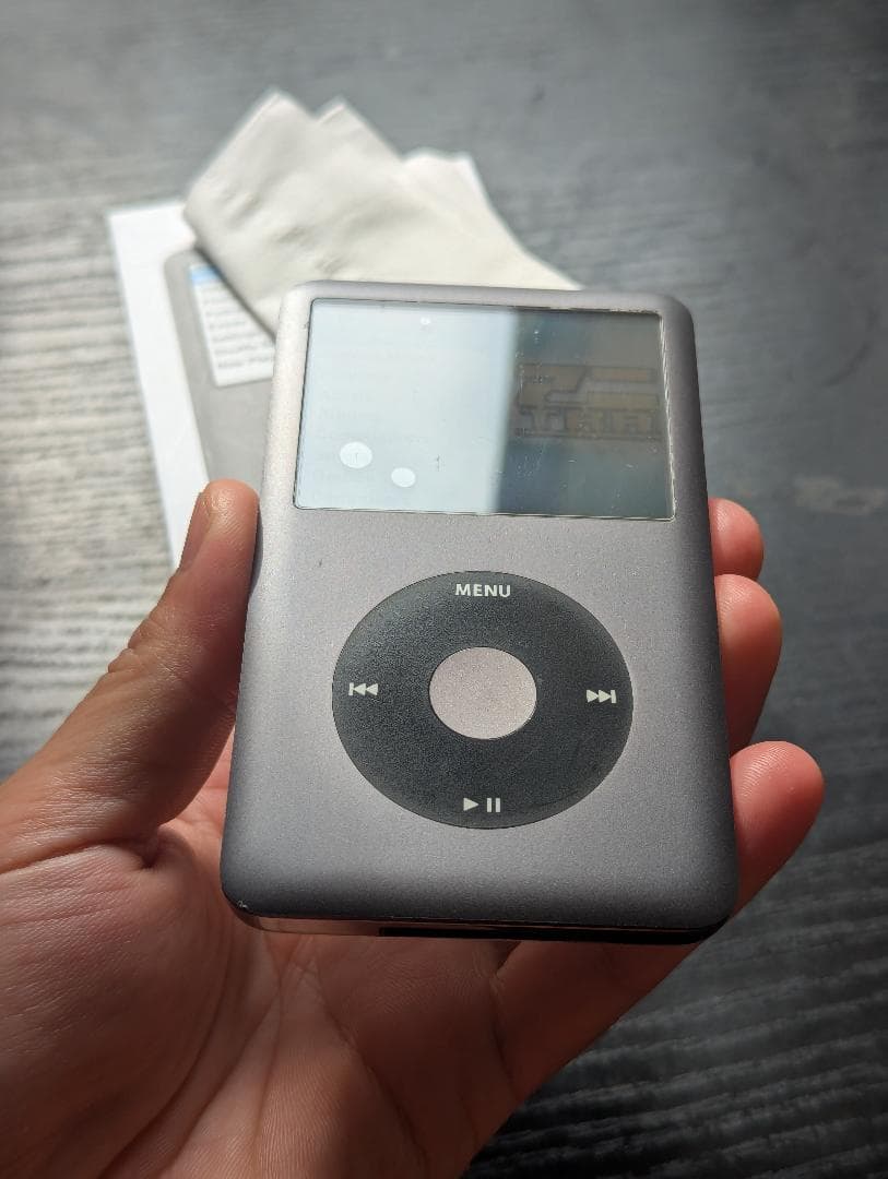ポータブルプレーヤー iPod classic 160GB Black