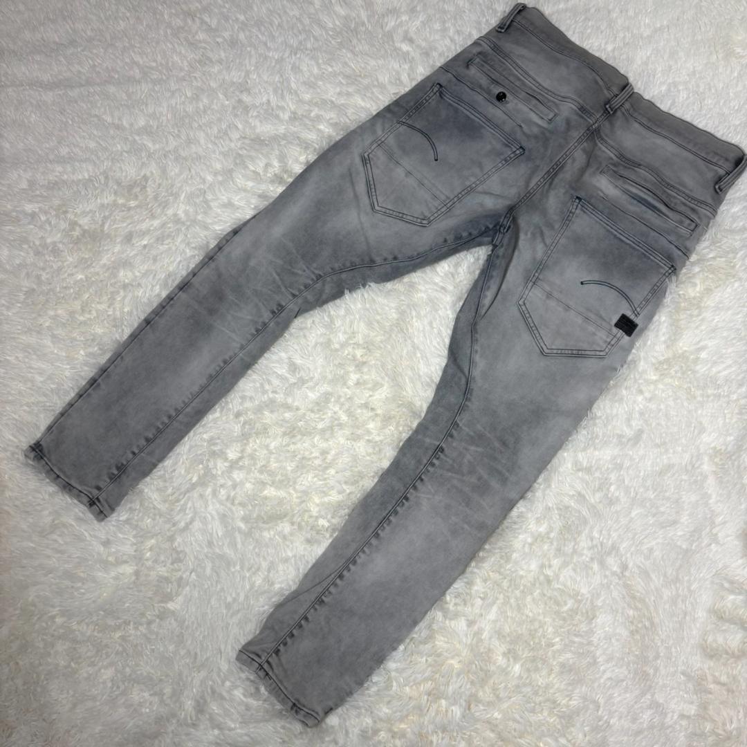 【レアカラー】ジースターロウ D-STAQ 3D SLIM グレー W33