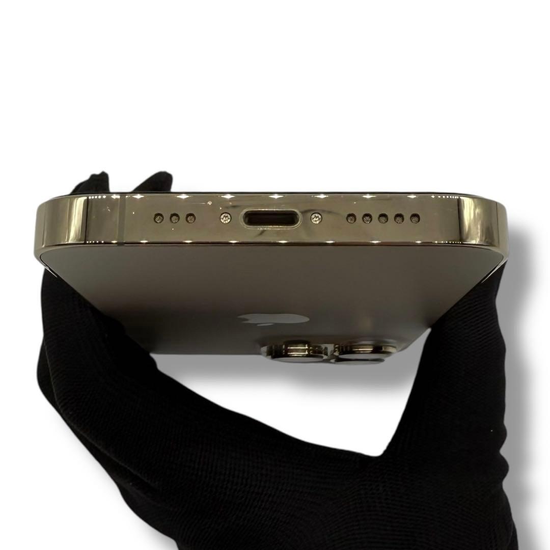 美品 iPhone13 Pro ゴールド 256GB SIMフリー 携帯 スマホ