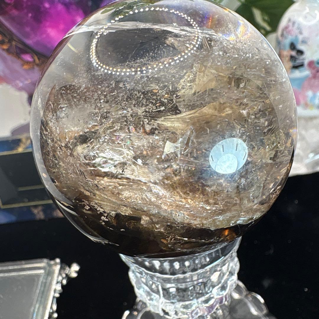 レア高品質♡エレスチャルクォーツ♡スモーキークォーツNo.2582 天使の贈り物