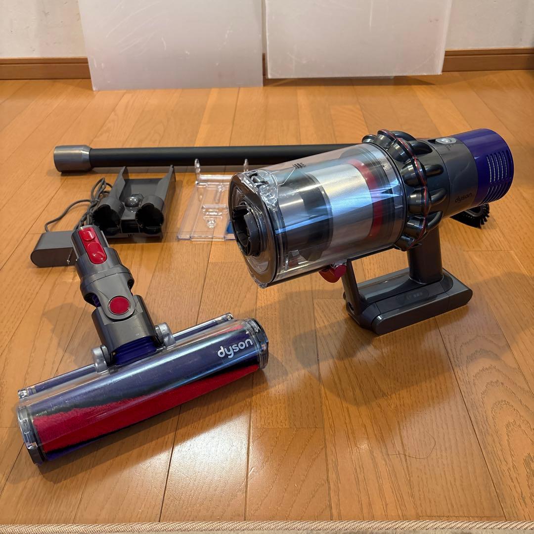 Dyson V10 SV12 NO.3 分解洗浄済み　山崎実業スタンド付き