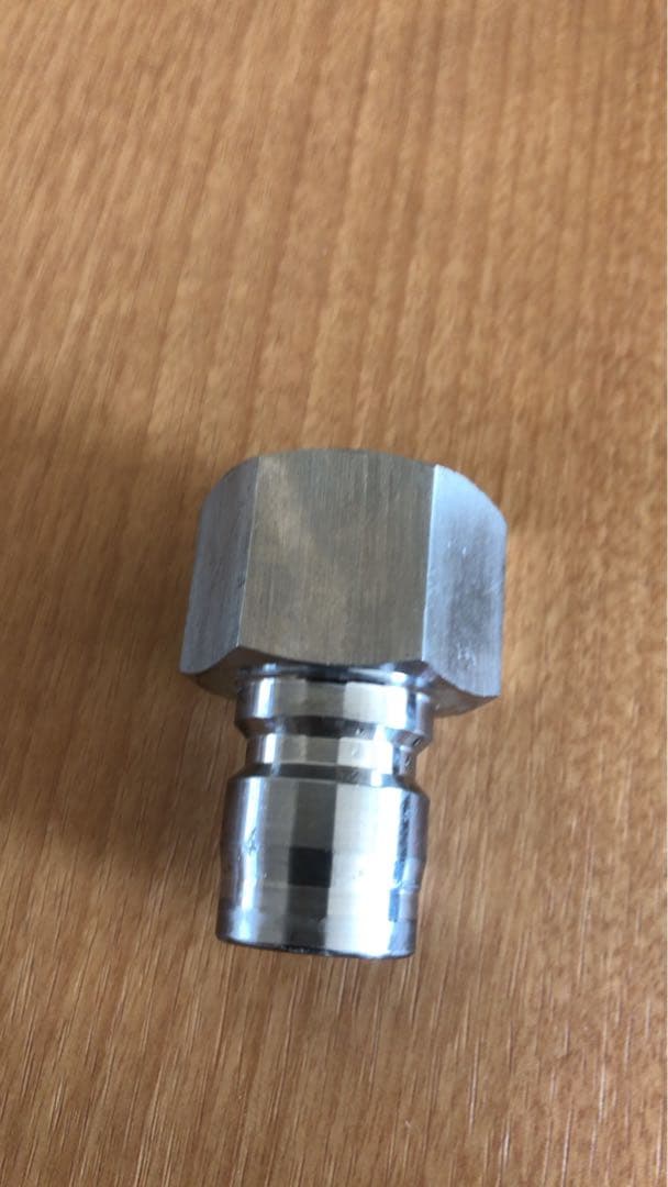 高圧洗浄ホース 3/8 3分 210k耐圧 SUSカプラ付き 20m 2本