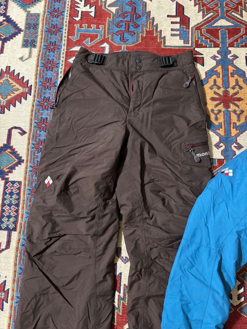 3回使用のみmontbellモンベルスキーウェアスノボセットレディースM