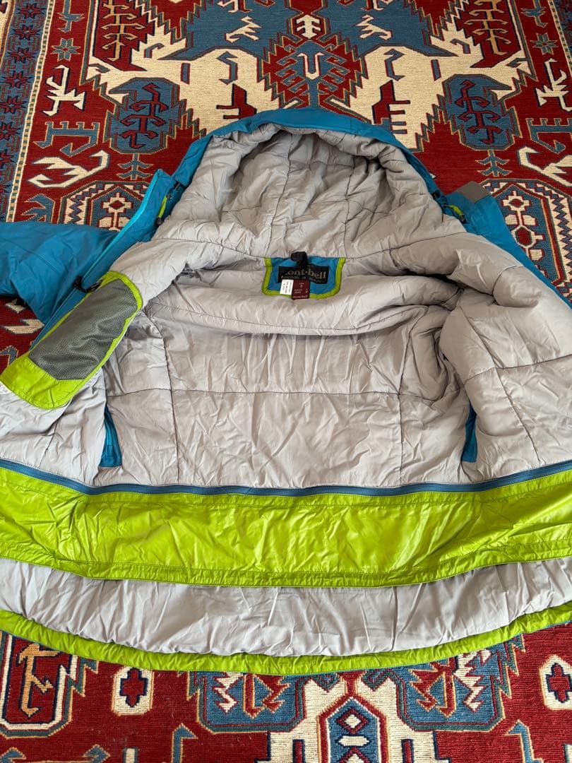 3回使用のみmontbellモンベルスキーウェアスノボセットレディースM