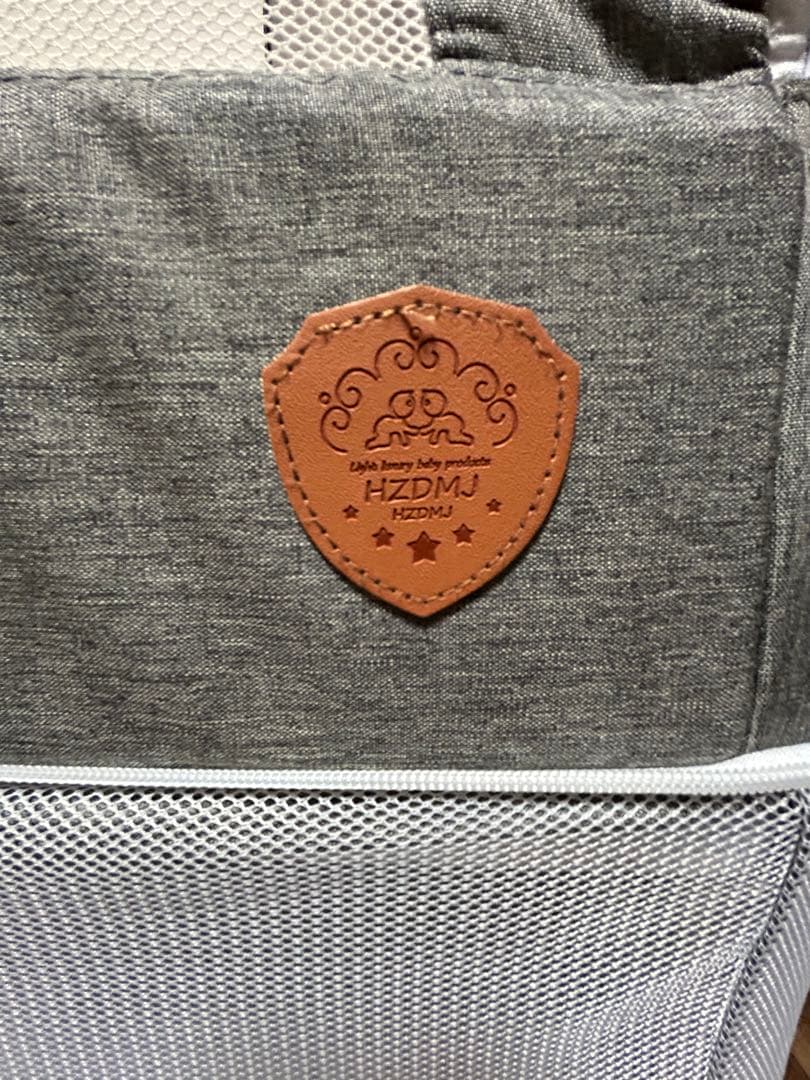 ［3/17まで］HZDMJ ベビーベッド　グレー　プレイヤード