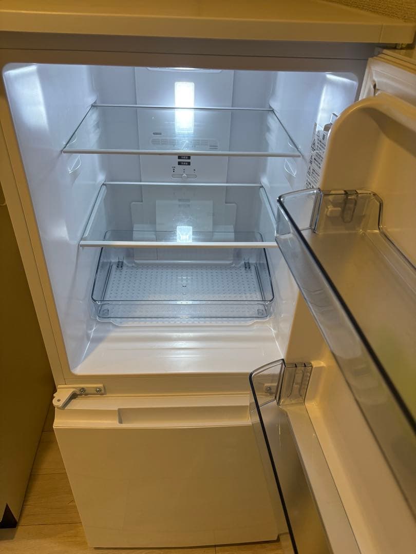 SHARP シャープノンフロン冷凍冷蔵庫 152L SJ-D15HJ-W 美品