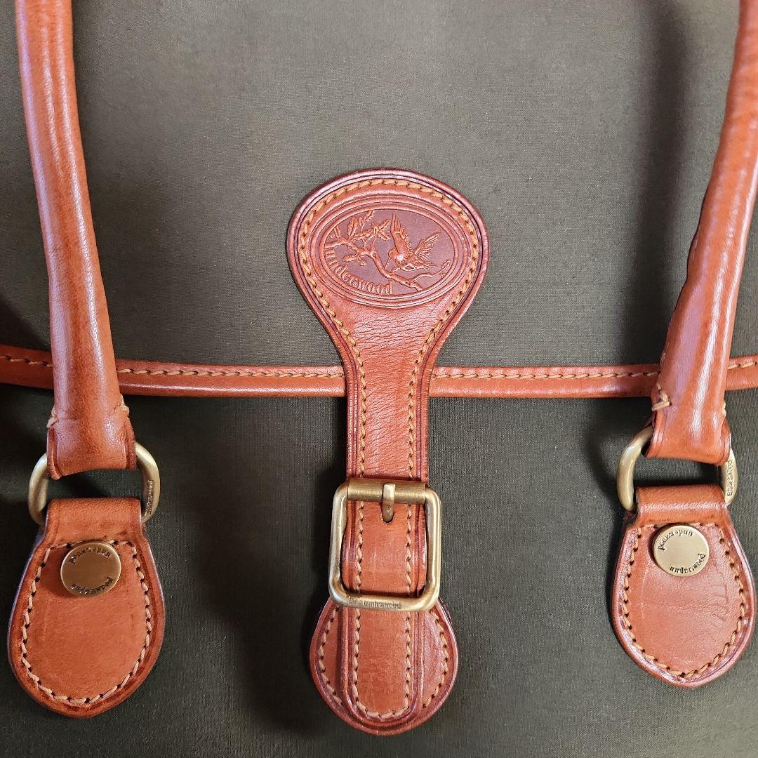 ショルダーバッグ 旅行鞄 ボストンバッグ アンダーウッド イタリア メンズ