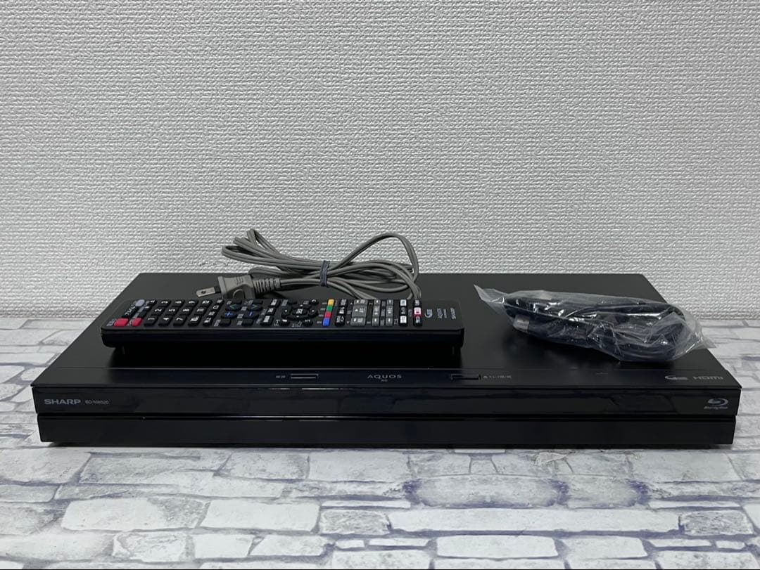 4K 2番組録画　シャープ　ブルーレイレコーダー　BD-NW520