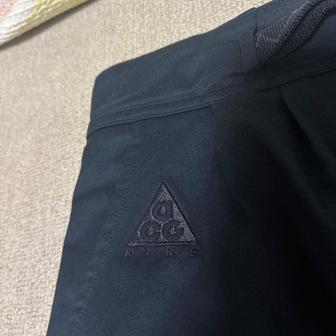 美品一回着用　ACG NIKE カーゴパンツ　ブラック　L
