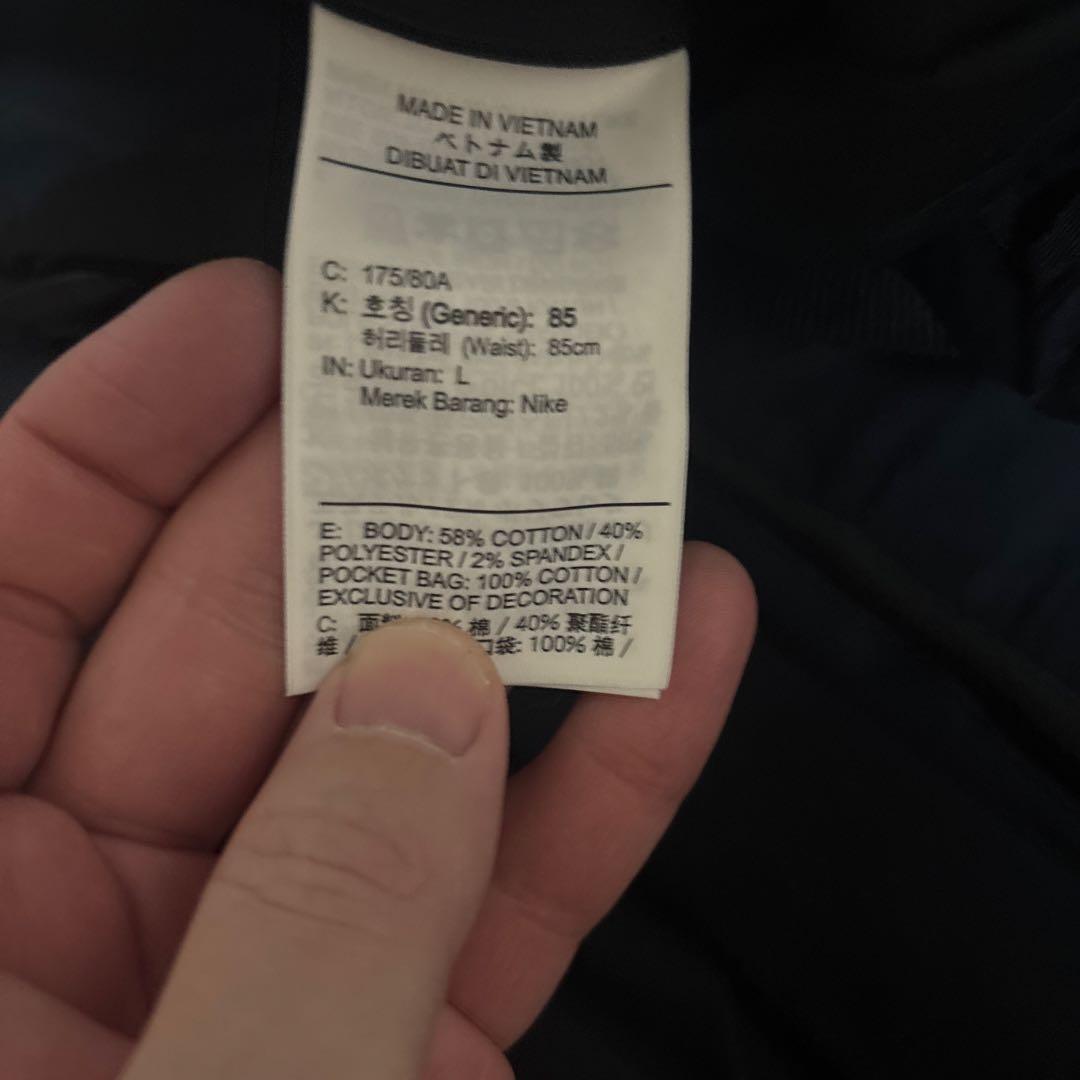 美品一回着用　ACG NIKE カーゴパンツ　ブラック　L