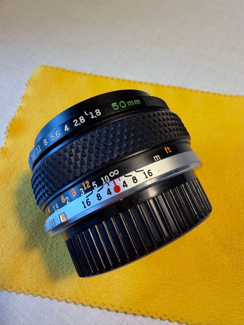 OLYMPUS OM ZUIKO 50mm F1.8 MC 単焦点レンズ 日本製