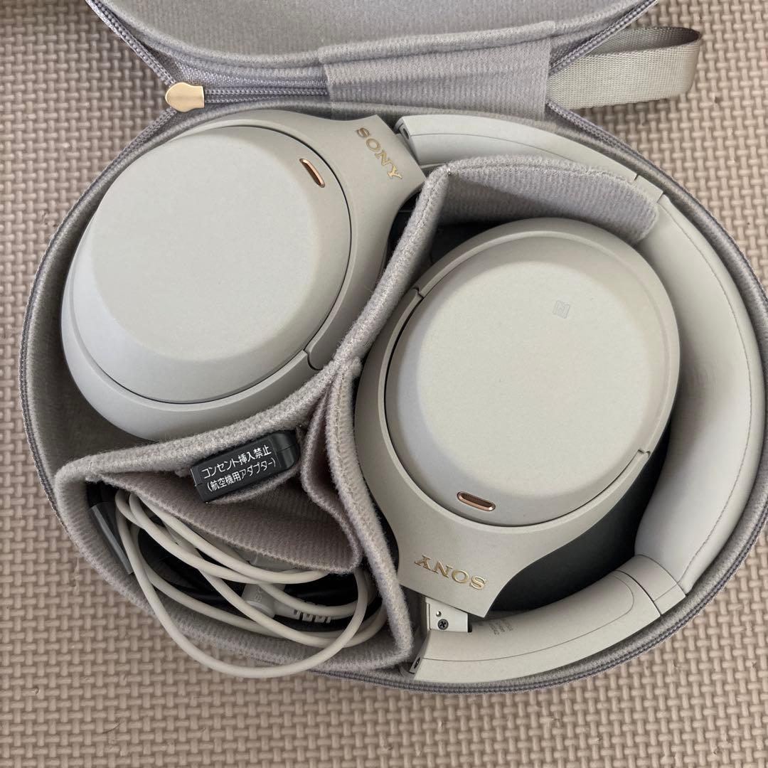 SONY WH-1000XM4 ワイヤレスヘッドフォン グレー