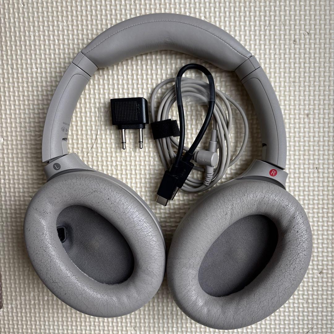 SONY WH-1000XM4 ワイヤレスヘッドフォン グレー