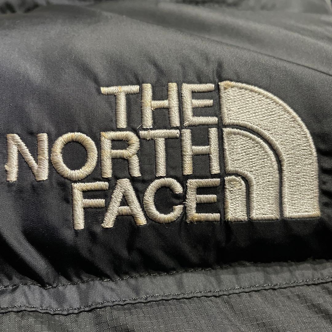 s*1様 NORTH ノースフェイス ヌプシ　ダウンベスト　センターロゴ　Mサイ