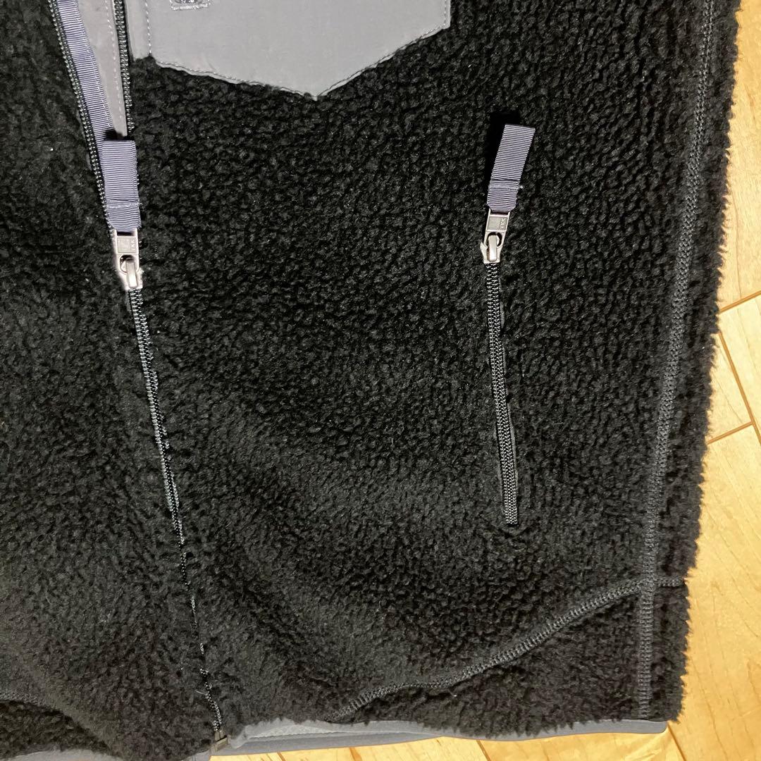 美品【冬物セット割】パタゴニアpatagoniaボアベスト　レトロXベスト黒S