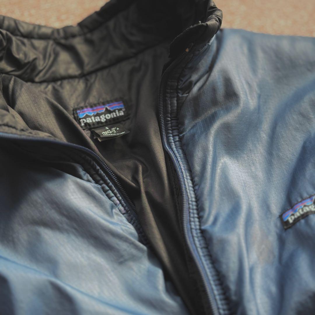 パタゴニア パフボール 96年 USA製 S ネイビー