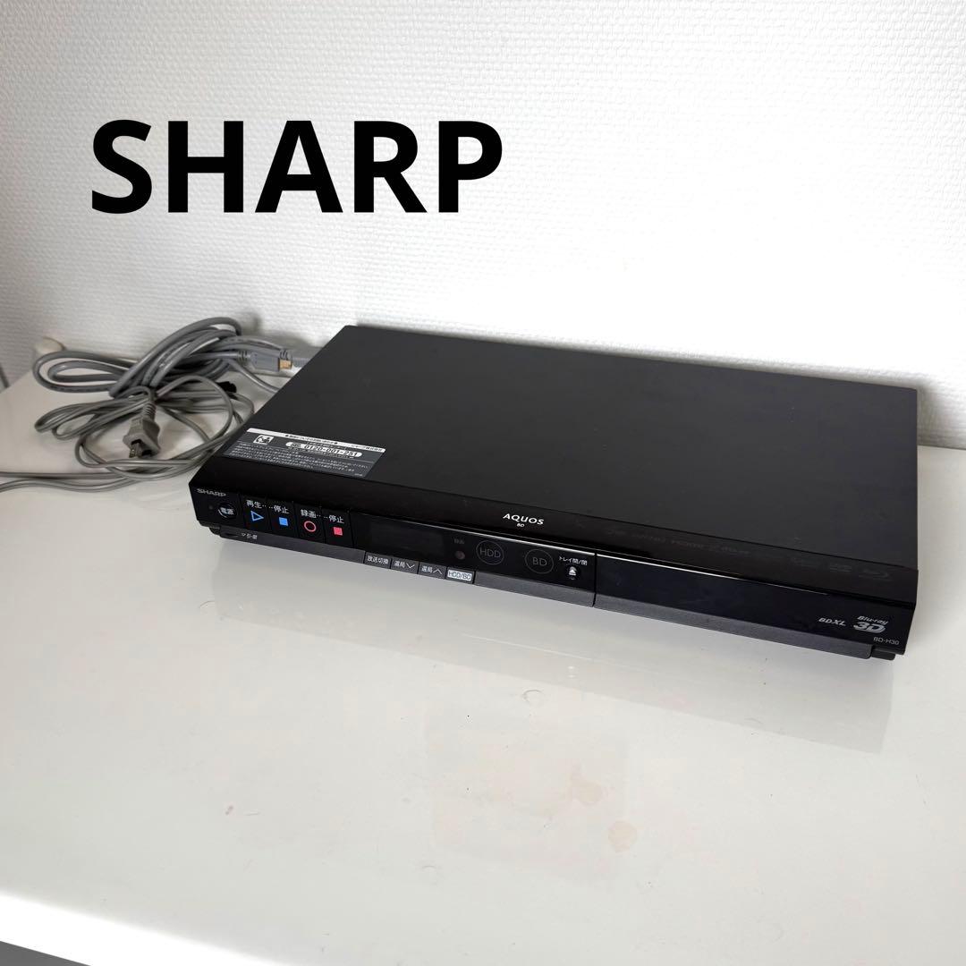 SHARP ブルーレイディスク レコーダー BD-H30