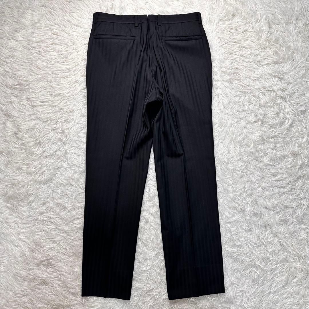 専用 未使用級 トゥモローランド シルク4割 光沢 ストライプ セットアップ44