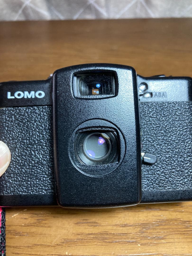 Lomo LC-A + フィルムカメラ 木箱入り　【動作確認済】
