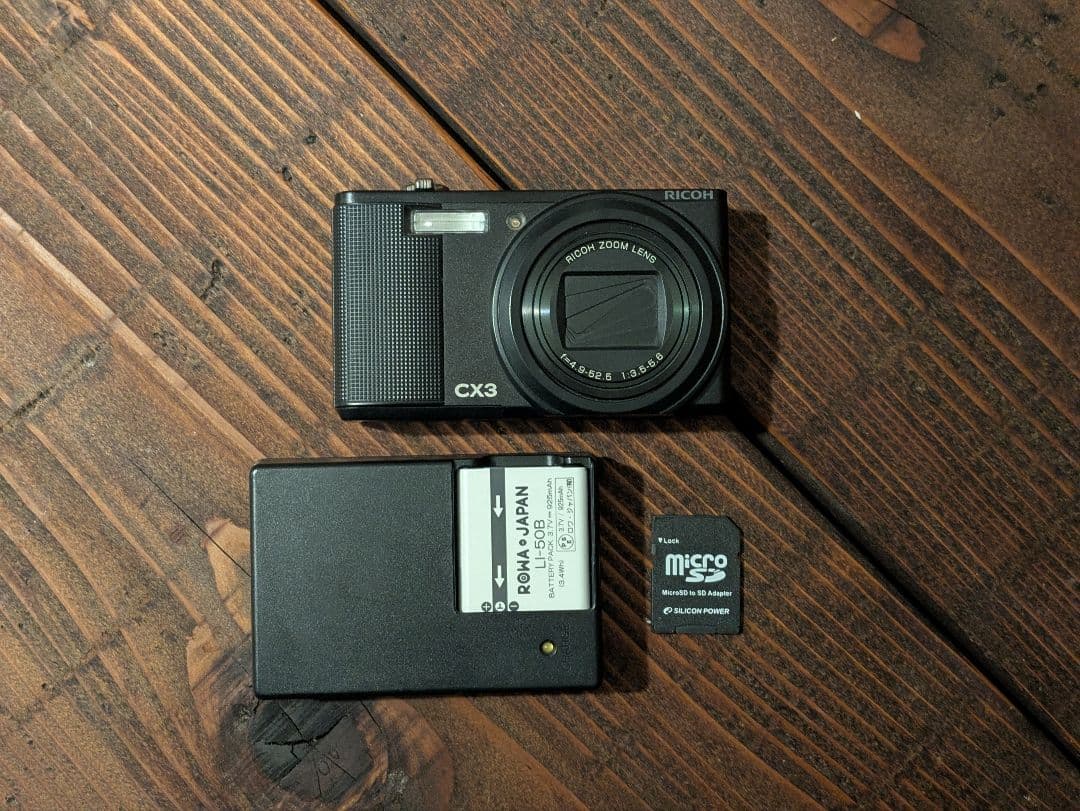 リコー CX3 コンパクトデジタルカメラ ジャンク美品