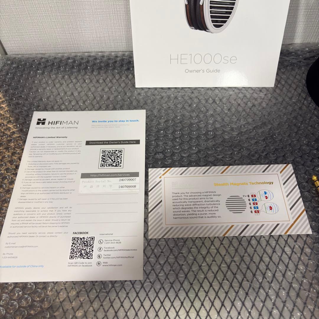 t*c様 HIFIMAN HE1000SE