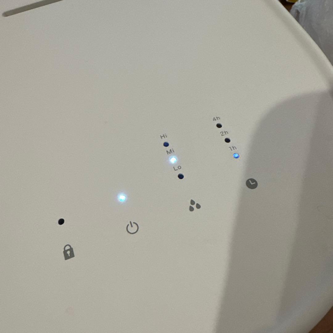 プラスマイナスゼロ±0 スチーム式 加湿器 H220 XQK-H220 ホワイト