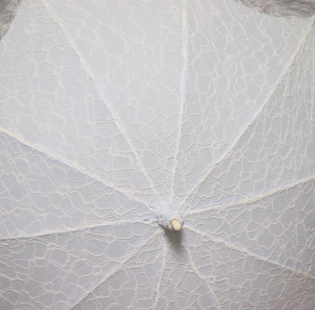 新品【前原光栄商店】皇室御用達リバーレース二重張り高級長傘日傘