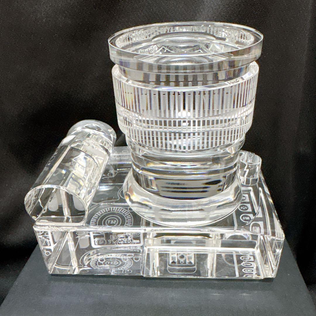 希少 クリスタル カメラ DSLR 2/3 EOS 7D オブジェ 置き物