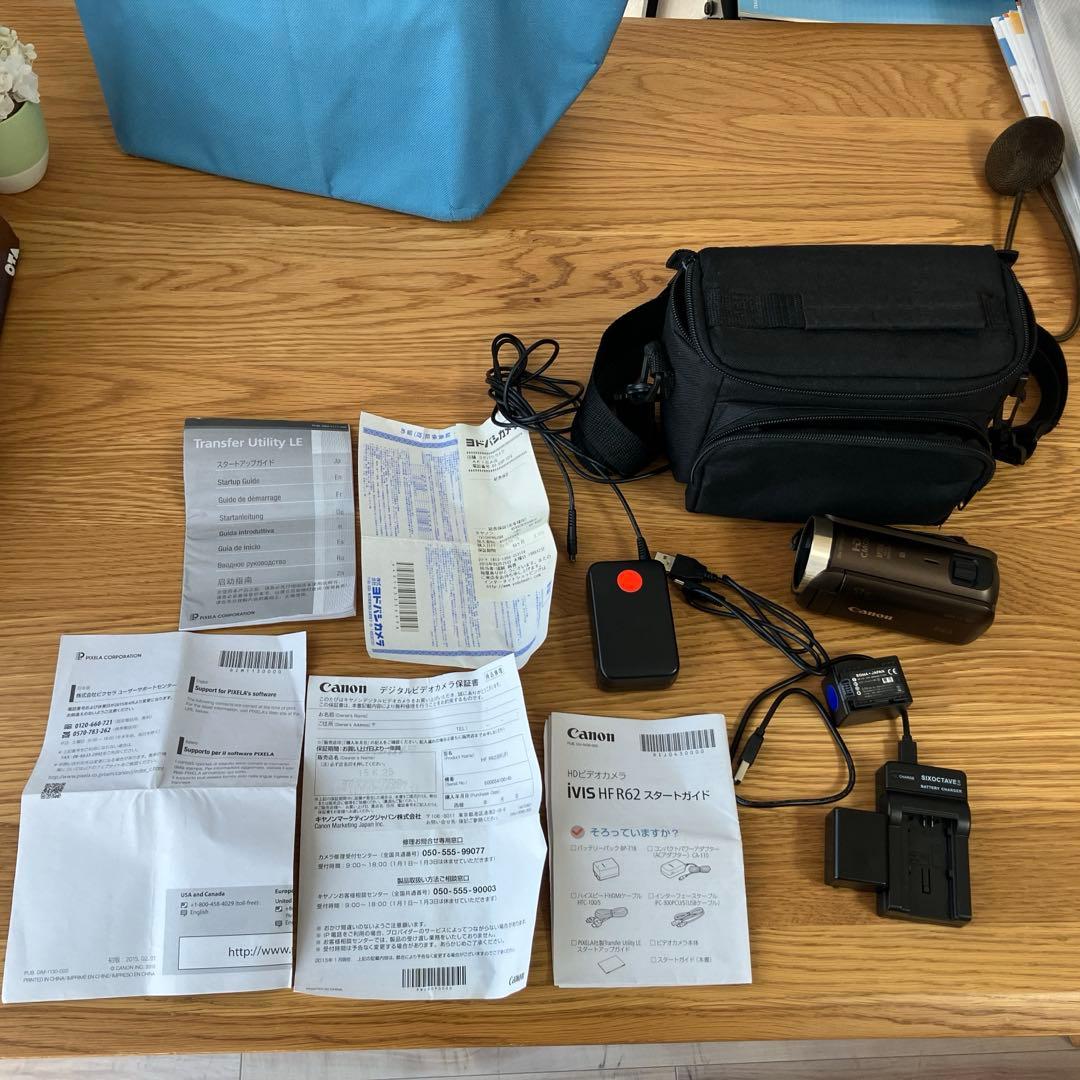 ハンディビデオカメラ CANON iVIS HF R62