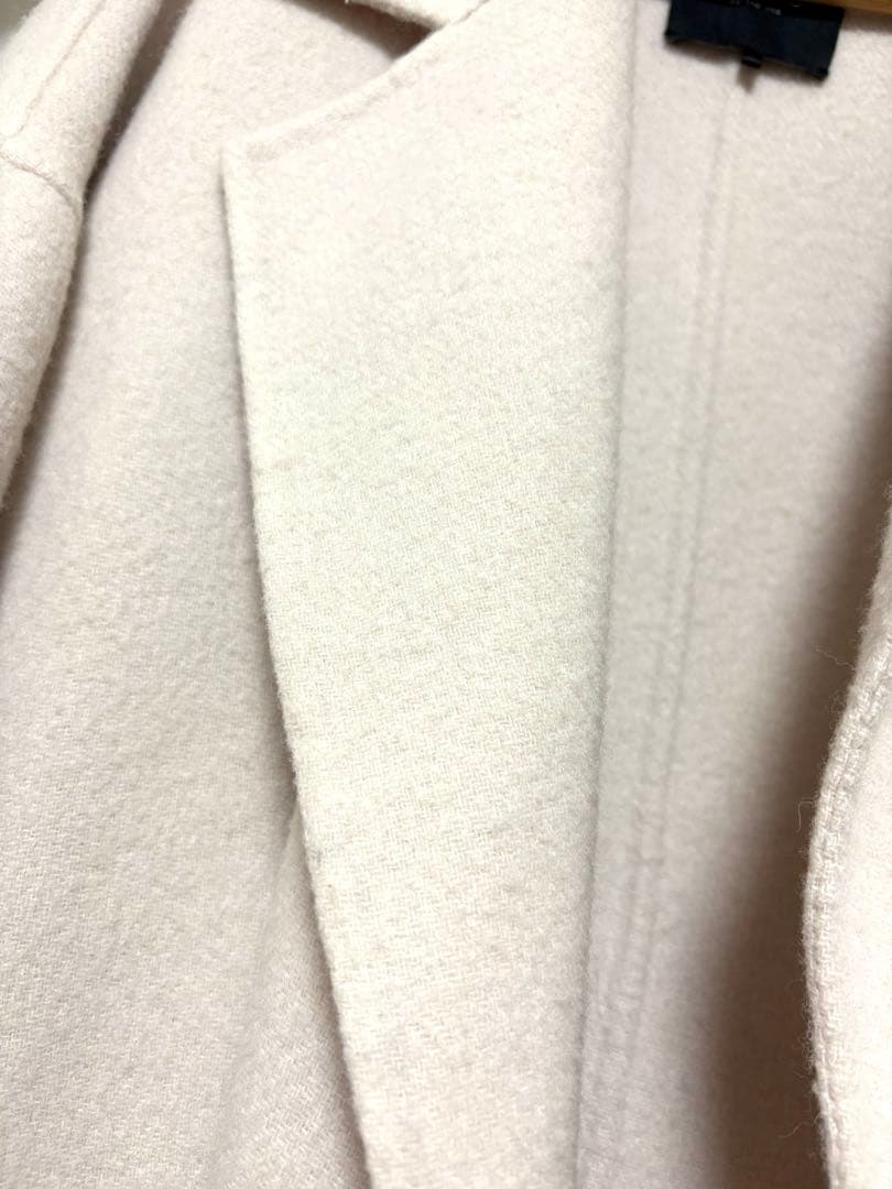 【売り切りSALE】ノークバイザライン ライトウールリバーロングコート ベージュ