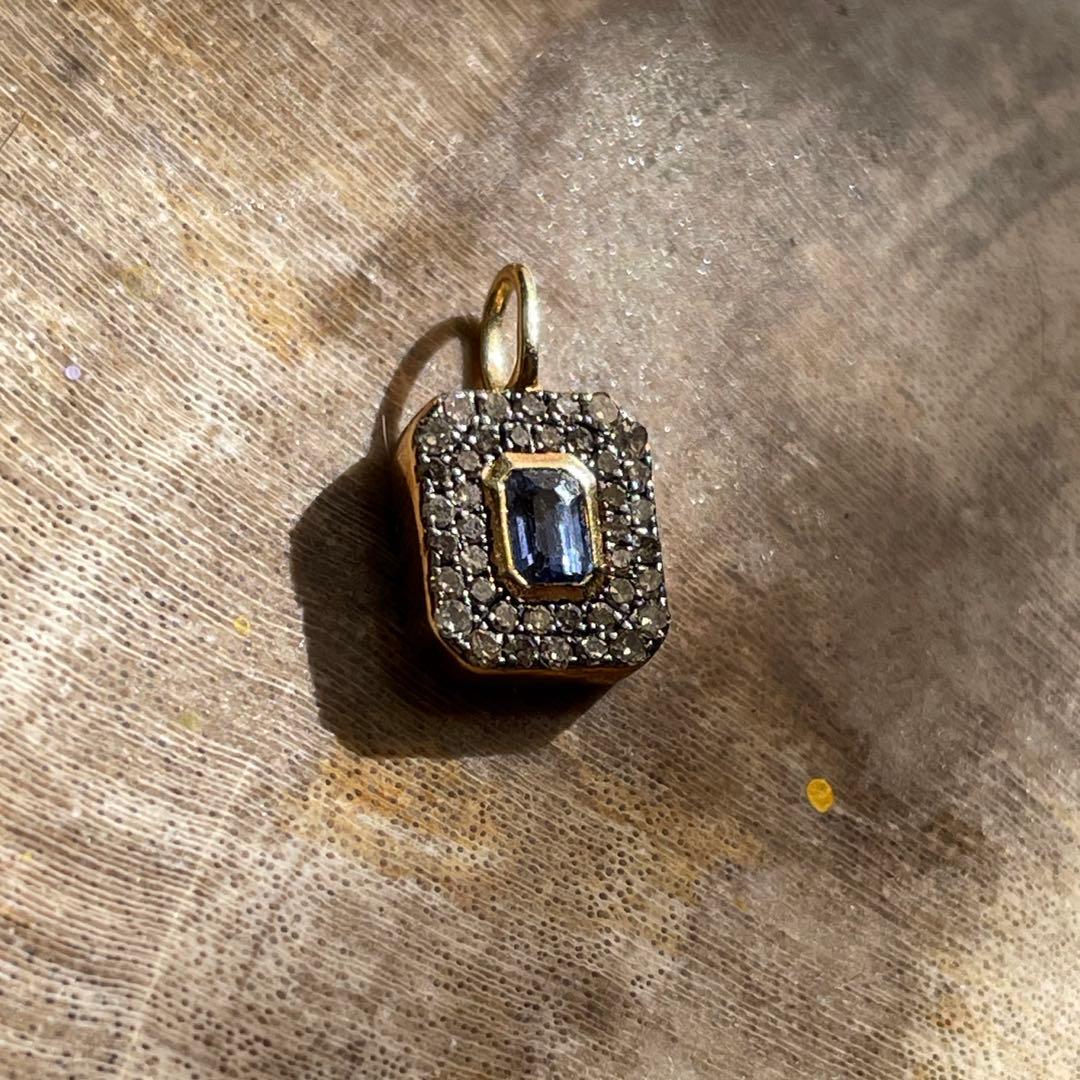 SALE ARTIDA OUD サファイア ダイヤモンド ペンダントトップ