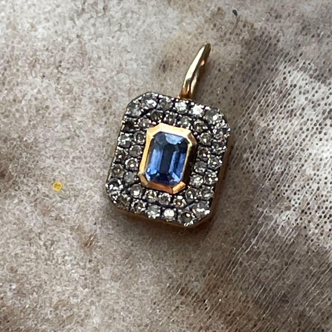 SALE ARTIDA OUD サファイア ダイヤモンド ペンダントトップ